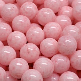 Round Druck Beads 8mm (111-19001-08x08-02010-34304)
