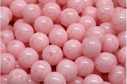 Round Druck Beads 8mm (111-19001-08x08-02010-34304)