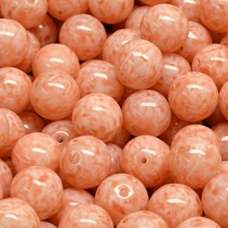Round Druck Beads 8mm (111-19001-08x08-02010-34305)