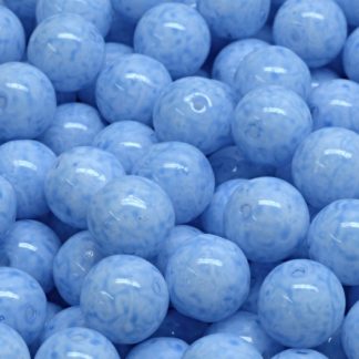 Round Druck Beads 8mm (111-19001-08x08-02010-34307)