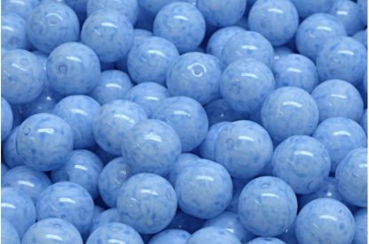 Round Druck Beads 8mm (111-19001-08x08-02010-34307)