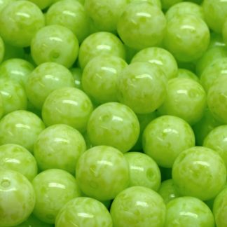 Round Druck Beads 8mm (111-19001-08x08-02010-34310)