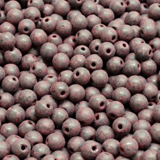 Round Druck Beads 4mm (111-19001-04x04-23980-84304)