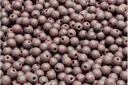 Round Druck Beads 4mm (111-19001-04x04-23980-84304)