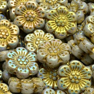 Boho Flower Beads 14x14mm (111-33020-14x14-02010-28703-54202)