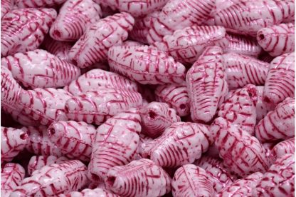 Miter Shell Beads 16x8mm (111-95006-16x08-02010-54321)