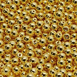Round Druck Beads 4mm (111-19001-04x04-00030-35000)