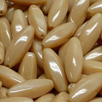 Peeled Olive beads 19x7mm (111-29008-19x07-13020-14400)