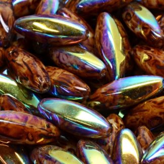Peeled Olive beads 19x7mm (111-29008-19x07-13020-86800-28701)