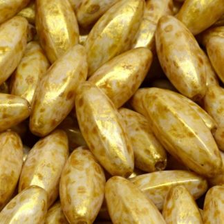 Peeled Olive beads 19x7mm (111-29008-19x07-02010-65322)
