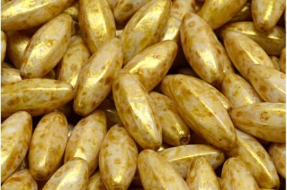 Peeled Olive beads 19x7mm (111-29008-19x07-02010-65322)