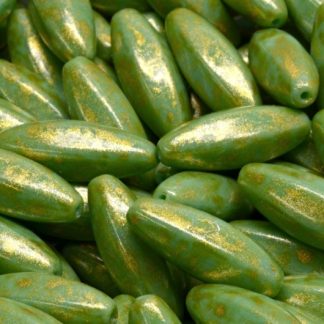 Peeled Olive beads 19x7mm (111-29008-19x07-63130-34302)