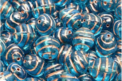 Lined Oval Beads 12x10mm (111-91225-12x10-60020-54318)