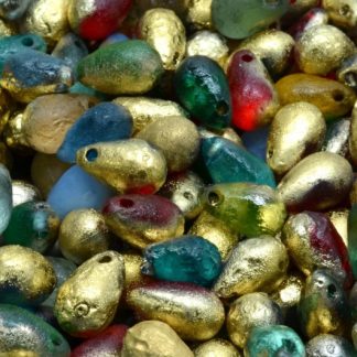Drop Beads 6x9mm (111-69004-06x09-00001-MIX-ETCH-26441)