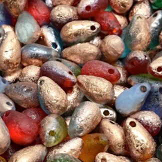Drop Beads 6x9mm (111-69004-06x09-00001-MIX-ETCH-27101)