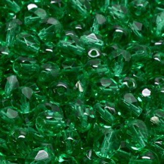 Firepolished Round Beads 6mm (151-19001-06x06-50650)