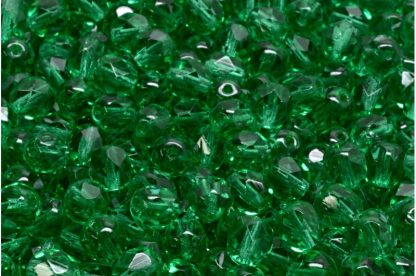 Firepolished Round Beads 6mm (151-19001-06x06-50650)