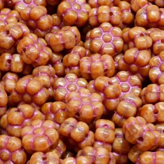 Flat Flower Beads 8x8mm (111-77757-08x08-74020-86800-43807)