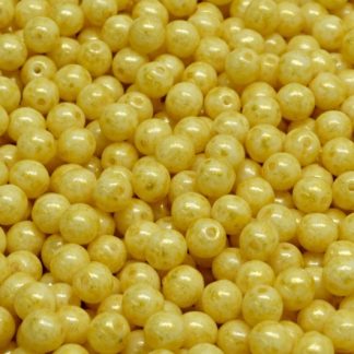 Round Druck Beads 4mm (111-19001-04x04-02020-34302)