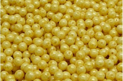 Round Druck Beads 4mm (111-19001-04x04-02020-34302)