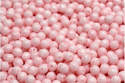 Round Druck Beads 4mm (111-19001-04x04-02020-34304)