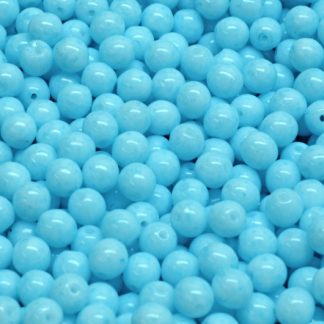 Round Druck Beads 4mm (111-19001-04x04-02020-34308)
