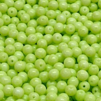 Round Druck Beads 4mm (111-19001-04x04-02020-34310)