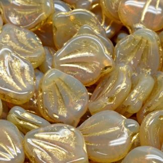 Peony Petal Beads 12x15mm (111-74205-12x15-11000-54302)