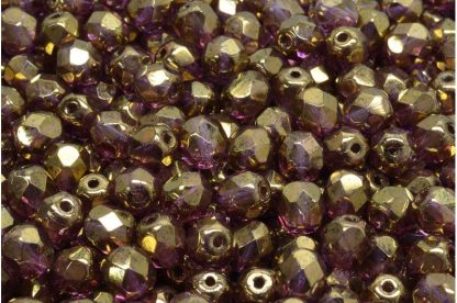 Firepolished Round Beads 6mm (151-19001-06x06-00030-14496)