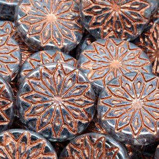 Origami Flower Beads 18x18mm (111-95064-18x18-00030-14464-54319)