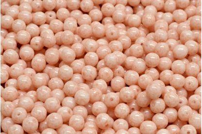 Round Druck Beads 4mm (111-19001-04x04-02020-34305)