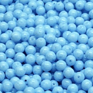 Round Druck Beads 4mm (111-19001-04x04-02020-34307)