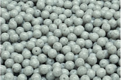 Round Druck Beads 4mm (111-19001-04x04-02020-34312)