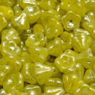 Bell Flower Beads 6x8mm (111-00240-06x08-R0813-34301)