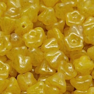 Bell Flower Beads 6x8mm (111-00240-06x08-R0813-34302)