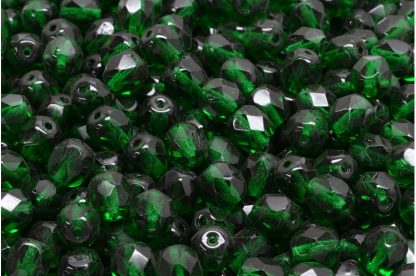 Firepolished Round Beads 6mm (151-19001-06x06-50060)