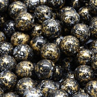 Round Druck Beads 8mm (111-19001-08x08-23980-45704)