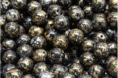 Round Druck Beads 8mm (111-19001-08x08-23980-45704)