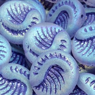 Fossil Coin Beads 19x19mm (111-95005-19x19-00030-84100-28703-54325)