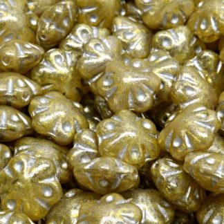 Folklore Flower Beads 11x11mm (111-01113-11x11-R0231-54301-34302)