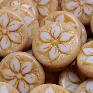 Flower Coin Beads 18x18mm (991-99131-18x18-71111-86800)