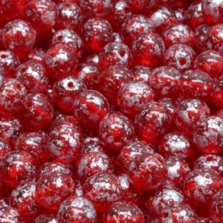 Round Druck Beads 6mm (111-19001-06x06-90080-94400)
