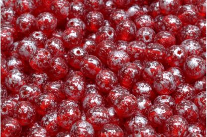 Round Druck Beads 6mm (111-19001-06x06-90080-94400)