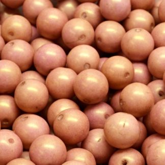 Round Druck Beads 8mm (111-19001-08x08-02010-14495)