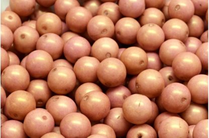 Round Druck Beads 8mm (111-19001-08x08-02010-14495)