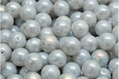 Round Druck Beads 8mm (111-19001-08x08-02010-28701-34301)