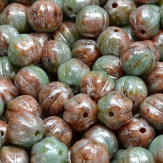 Melon Beads 8x8mm (111-19201-08x08-73010-53100-86800-34301)