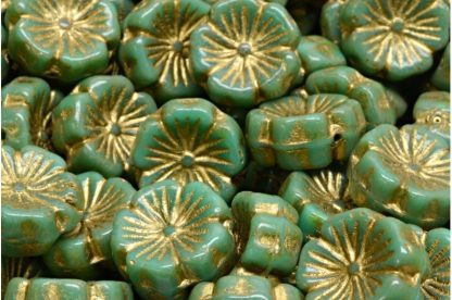 Hawaian Flower Beads 14x14mm (111-01202-14x14-63130-86800-54302)
