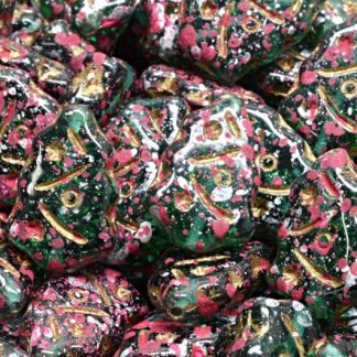 Christmas Tree Beads 17x12mm (111-30444-17x12-50720-54302-45708)