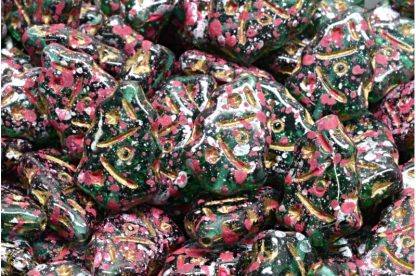 Christmas Tree Beads 17x12mm (111-30444-17x12-50720-54302-45708)
